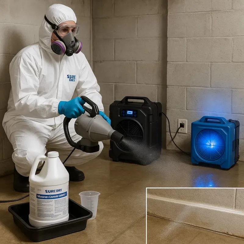 Sanitization and Odor Removal process in Utah County, UT