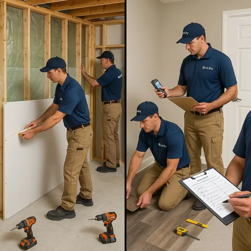 Repairs and Reconstruction process in Utah County, UT